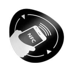 NFC matrica NXP MIFARE újraírható chip, NFC-3513BK